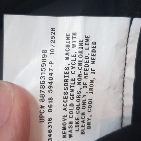 Black Flare Sleeve Top - Picture 6 of 6